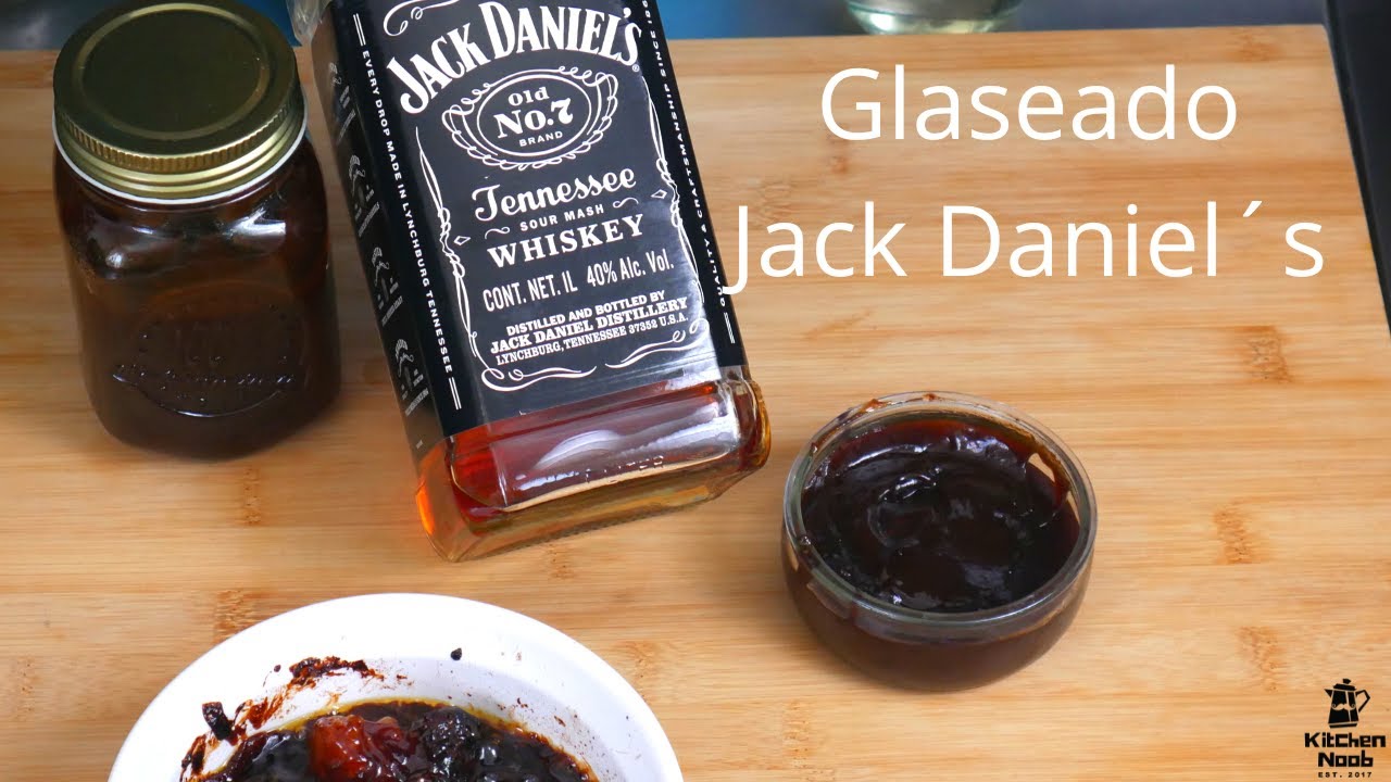Como hacer Salsa o Glaseado Jack Daniels para alitas, costillas, hamburgesas  y mucho más