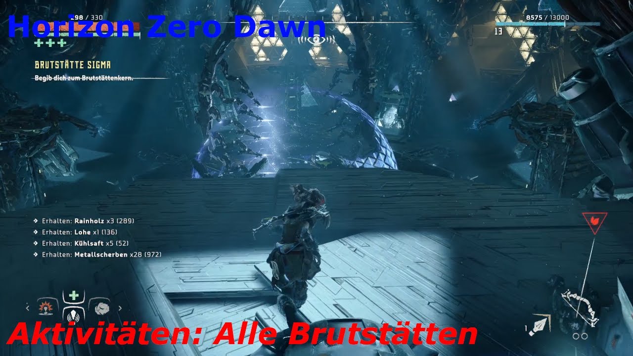Horizon Zero Dawn Walkthrough - Aktivitäten - Alle Brutstätten