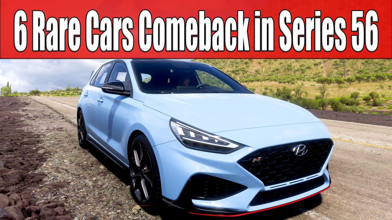 6 Rare Cars Comeback in Series 56 Luna New Year - Forza Horizon 5