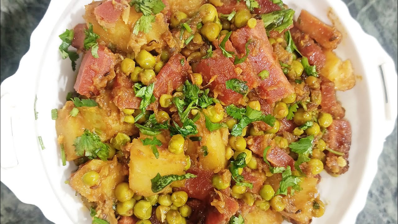 गाजर मटर आलू की बहुत ही लाजवाब सब्ज़ी । Gajar Matar Aloo Recipe । Simple & Easy Recipe