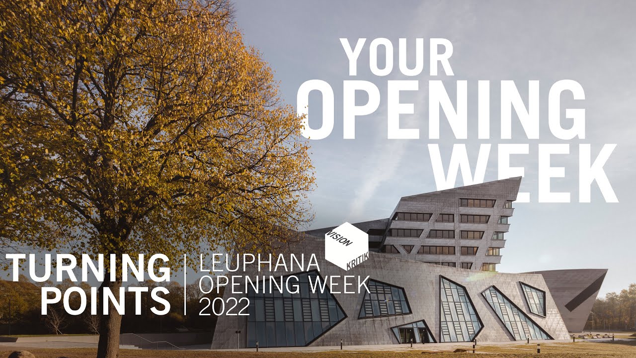 Leuphana Opening Week 2022: Turning Points [Teaser]