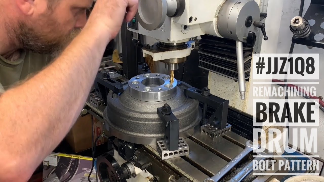 Re-Machining a Brake Drum’s Bolt Pattern: 1968 Ford Mustang Fastback; Hobby Machinist Series Ep2