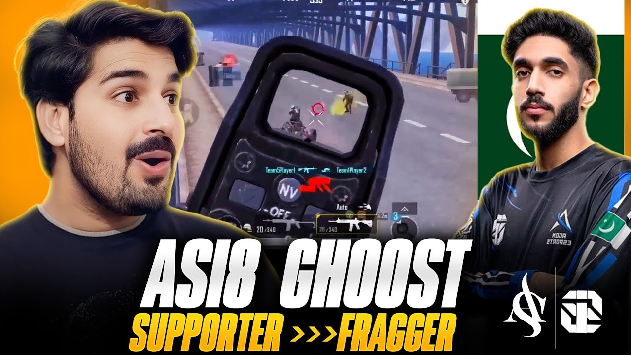 PUBG PRO *i8 GHOOST* Returns to Team i8 with a New Role : From Support to Fragger