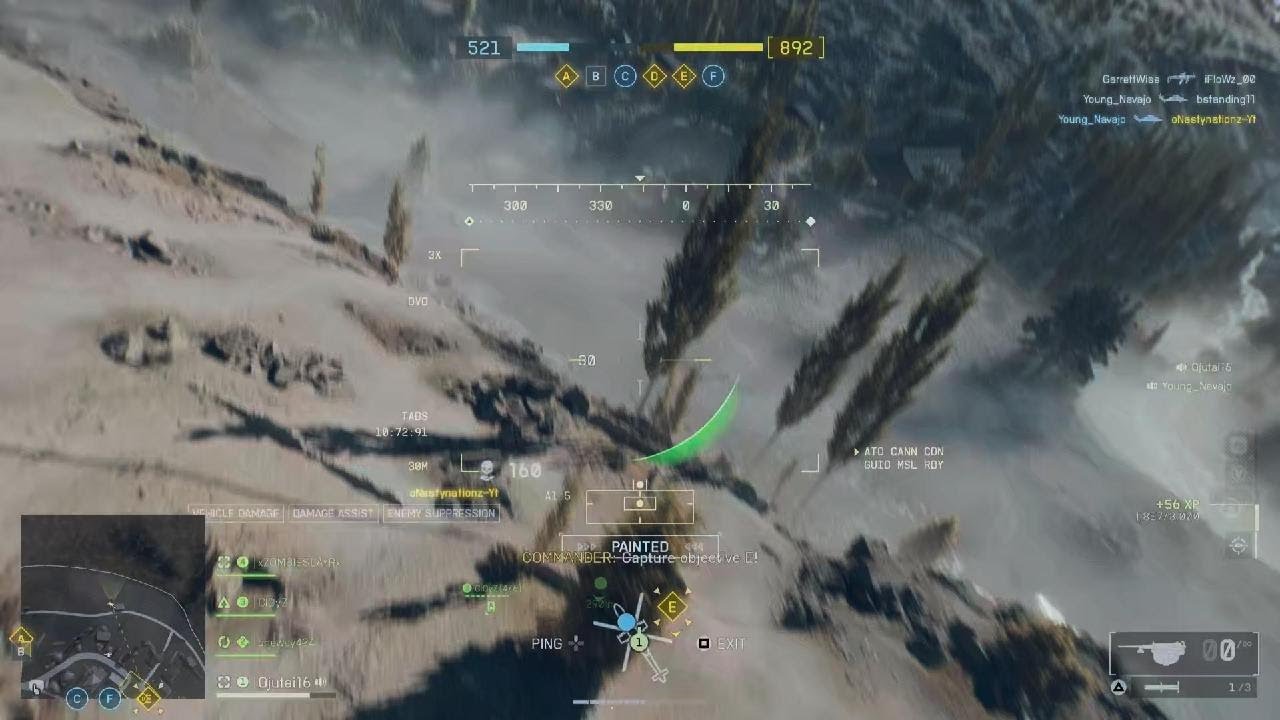 Battlefield 6 53-0 Heli Gunner POV  with Comms (Joined Mid Match)