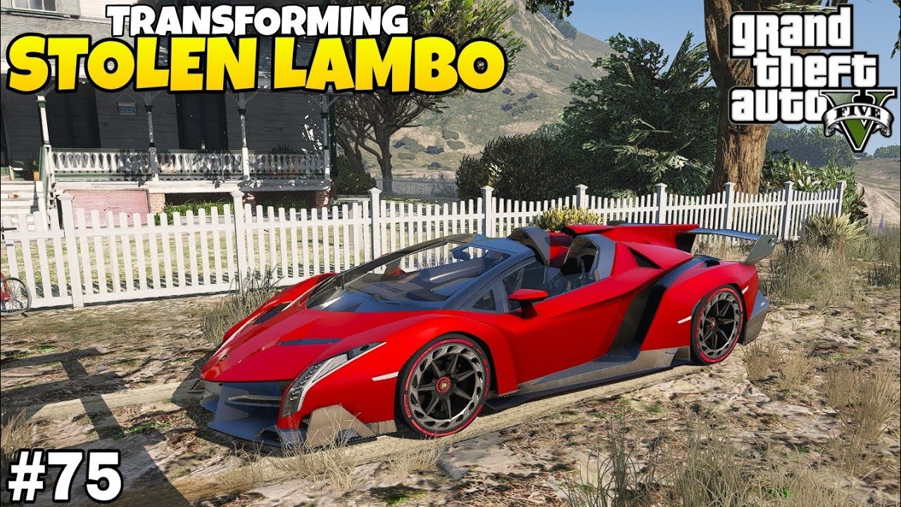Transforming the stolen Lamborghini VENANO | Ep 75 || IK PLAYS || #gta5 #lambhorgini