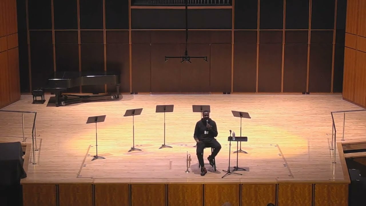 Sean Jones Masterclass @TRUMPET  FESTIVAL OF THE SOUTHEAST 2022 at GSU -  Opening Ceremony