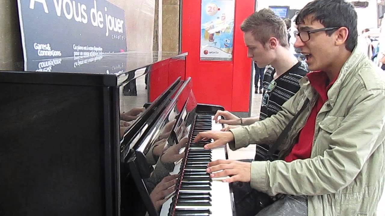 A vous de jouer - 13.03.2014 - Piano en duo + voix à Versailles Chantiers - Vincent Vinel
