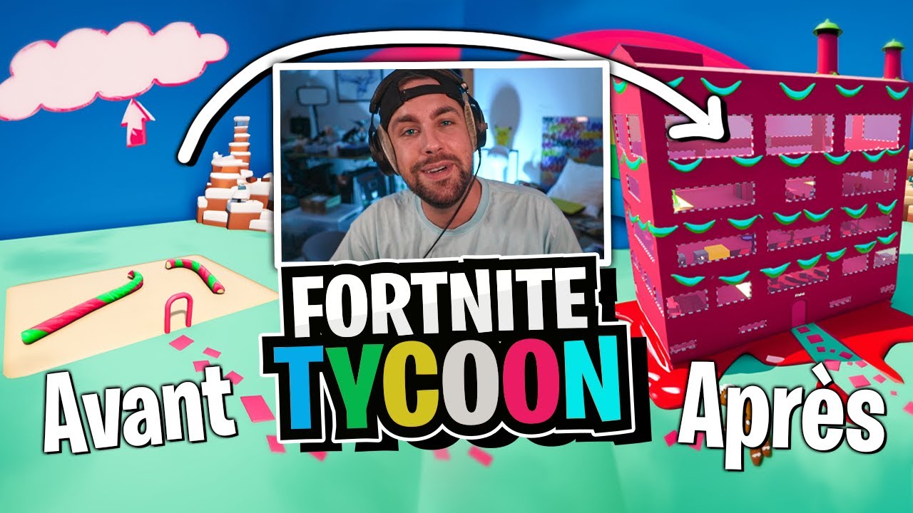 J'ai passé 6h à améliorer mon Usine à Bonbon mais... (Tycoon Fortnite)