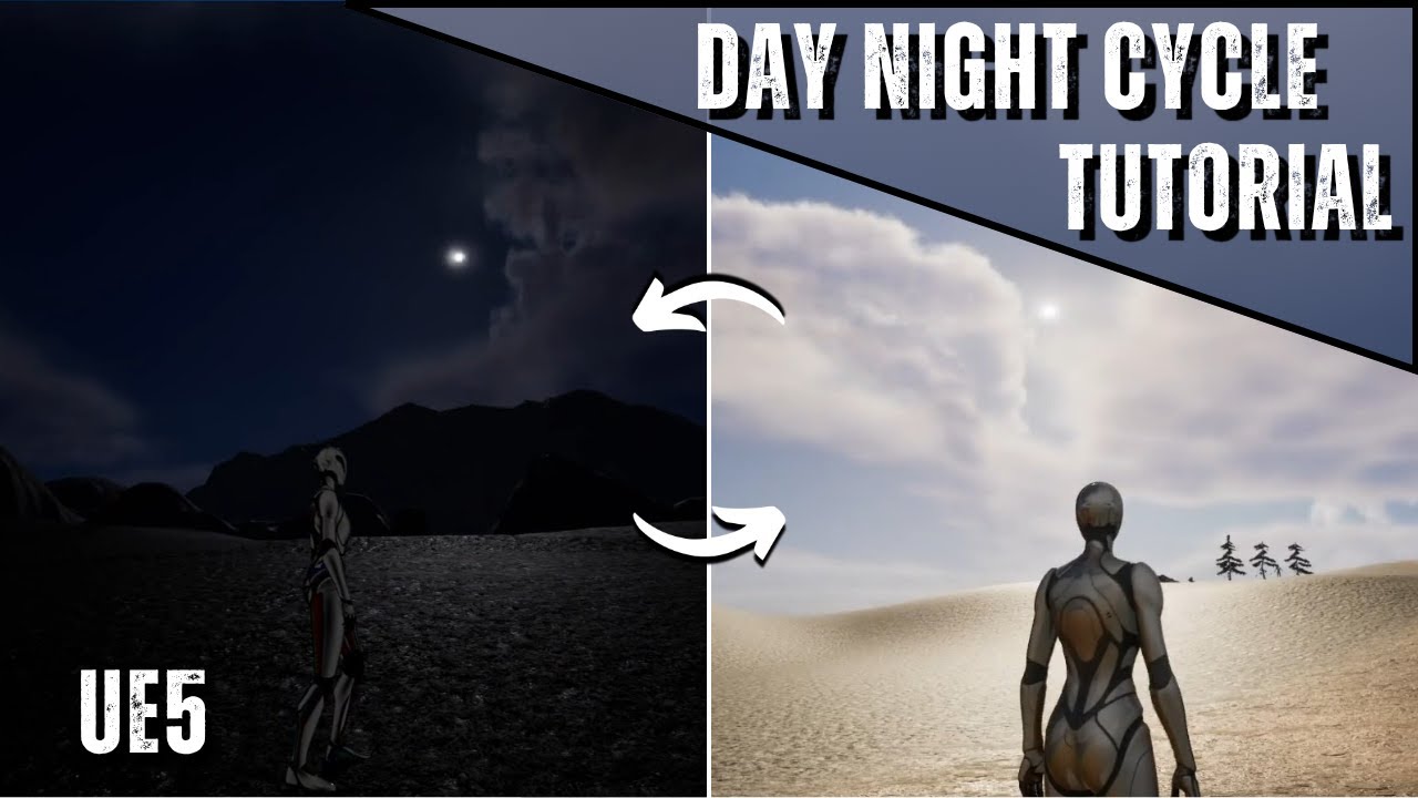 Simple Day and Night Cycle in Unreal Engine 5 | Tutorial