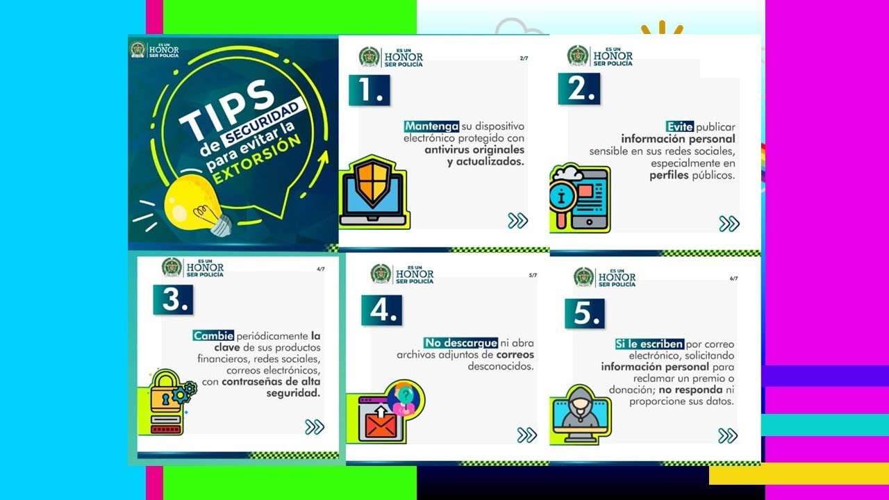 GAULA Risaralda Tema Tips de Seguridad para evitar la Extorsi&oacute;n
