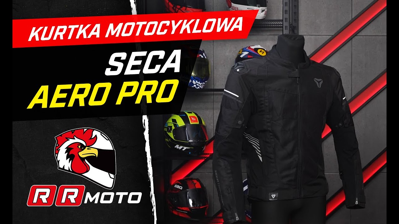 SECA AERO PRO - tekstylna kurtka motocyklowa