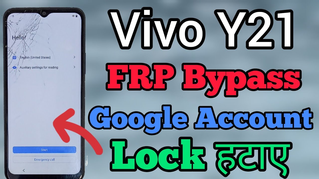 Vivi Y21 (V2111) || Frp Bypass || Android 12 || Google Account Unlock Umt || Without Pc Lock Tode.