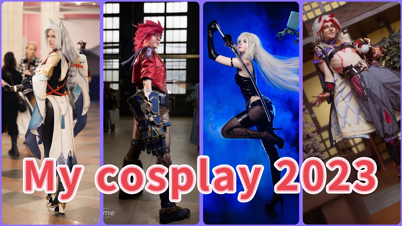 Мой косплей за 2023 год | My cosplay for 2023 | Попробовала себя в роли ведущего!