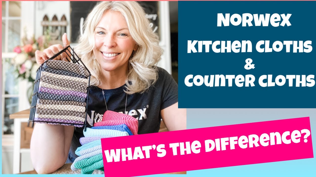 Кухонные полотенца и салфетки для столешниц Norwex. В чём разница с Amy Dabbelt?