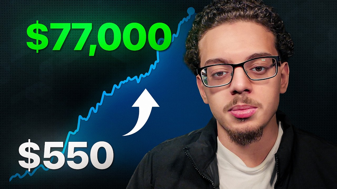 I Turned $550 Into $77,000 Day Trading | Full Breakdown