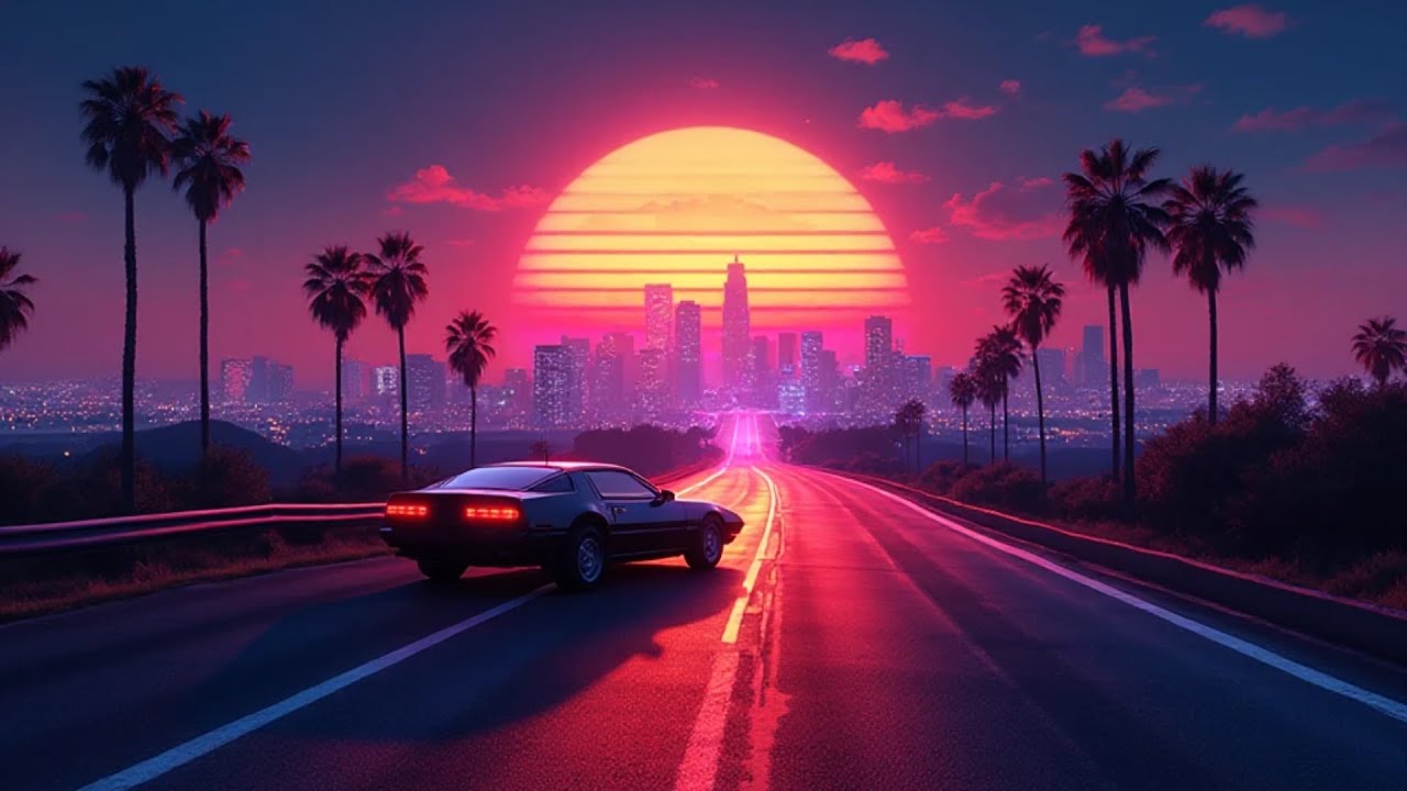 80s Horizon - Synthwave Anthem | Nostalgic Night Drive | Retro 80s Vibes