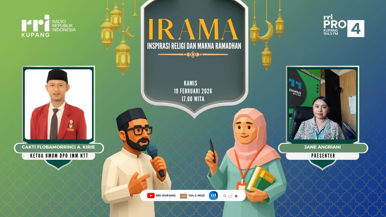 [LIVE] OBROLAN IRAMA : INSPIRASI RELIGI DAN MAKNA RAMADHAN | RRI PRO 4 KUPANG
