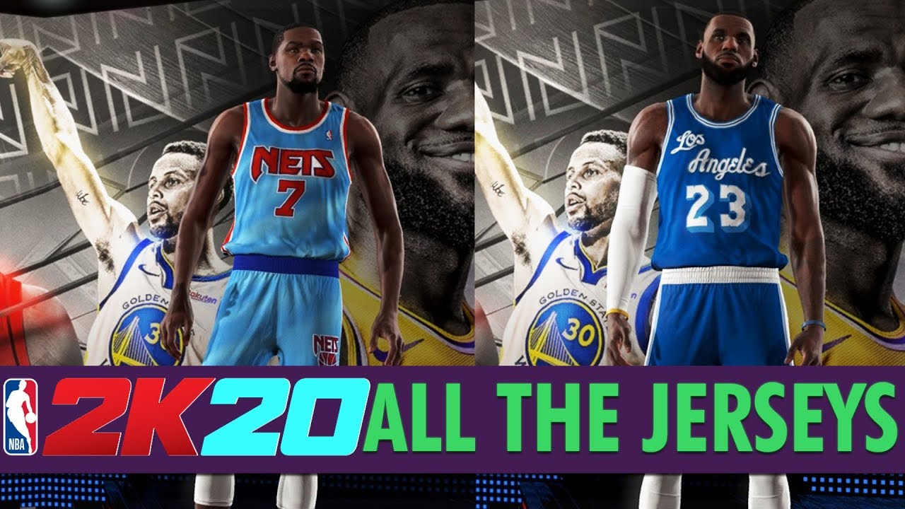 NBA 2K20 - All Team Jerseys/Uniforms In The Game