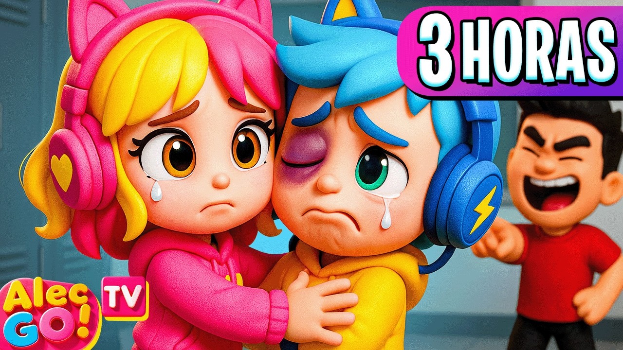 O VALENTÃO ME TROLLA TODO DIA! 🤕🤣 + 3 HORAS DE CAOS ESCOLAR NO ROBLOX! ( Alec GO! #TV)