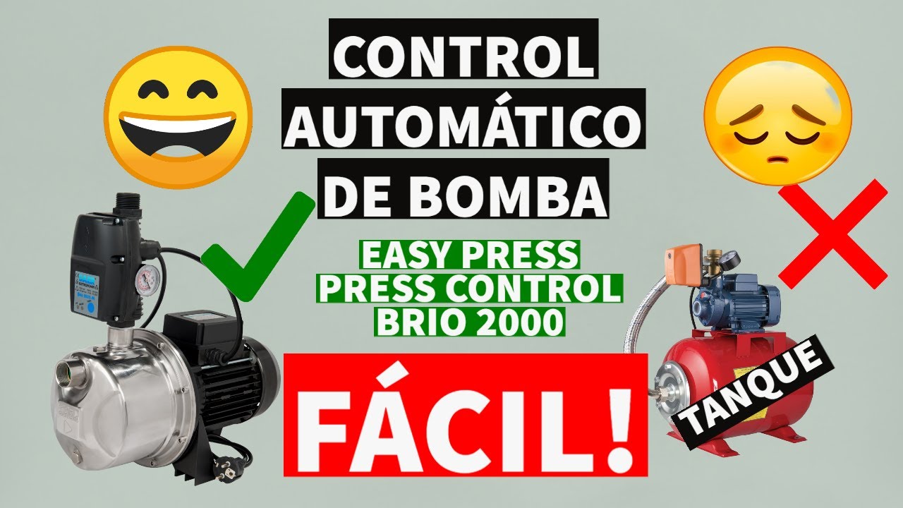 🤯 Qué es un CONTROLADOR AUTOMÁTICO para BOMBA de agua?