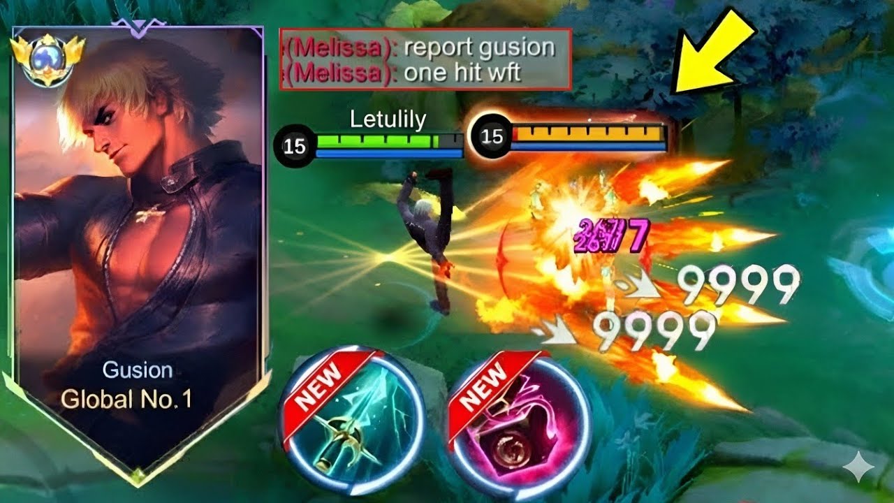 GLOBAL GUSION 100% BANNED ONESHOT BUILD IS FINALLY HERE!!🔥💀(must try 2026)|MOBILE LEGENDS 
