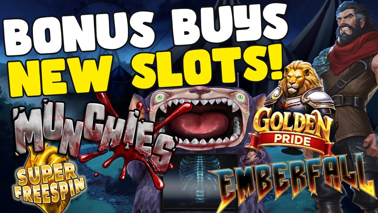 NEW SLOTS! - BONUS BUY SESSION ON THE LATEST ONLINE SLOTS - INCLUDING MUNCHIES AND SPLIT HAPPENS