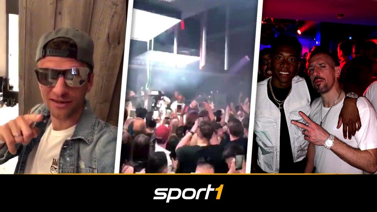 Bayern-Stars im Partyrausch mit Capital Bra! So wild war die Boateng-Feier | SPORT1