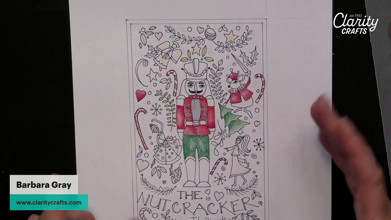 🔴 Clarity SHAC LIVE - 331 - Let's doodle a Nutcracker - Part 3