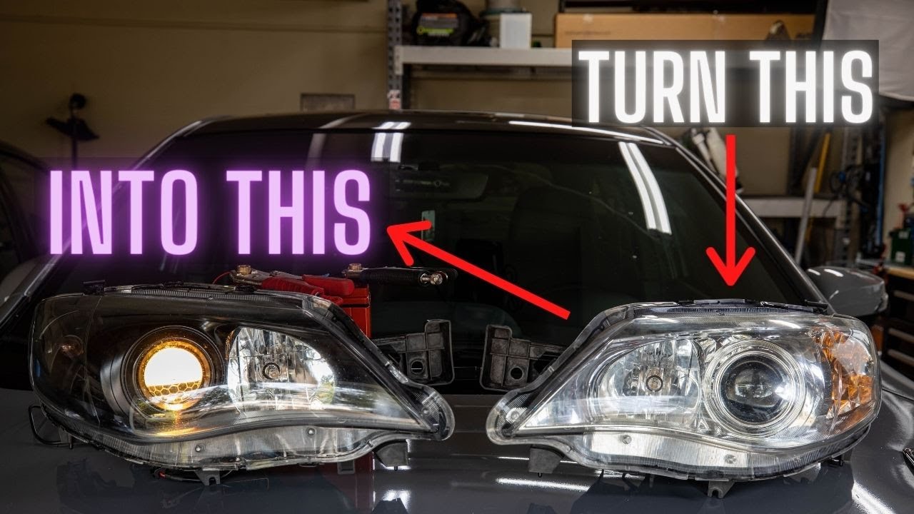 How to Build a Crazy Set of Headlights at Home!