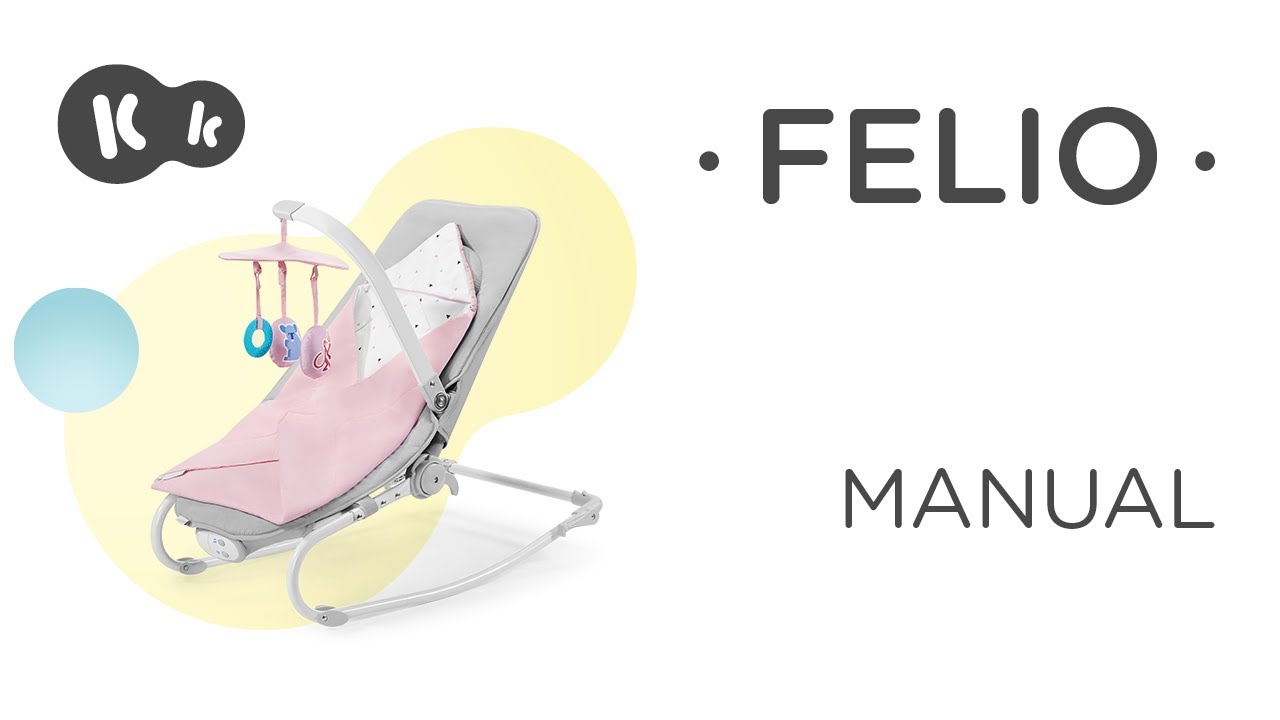 Kinderkraft FELIO 3-in-1 rocker-bouncer How To Video | Tutorial