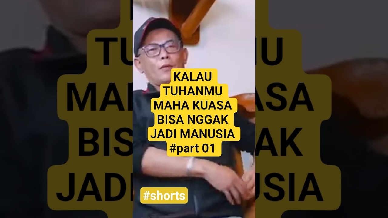 #01. Kalau Tuhanmu Maha Kuasa Bisa Nggak Jadi Manusia #donitan #podcastdensu