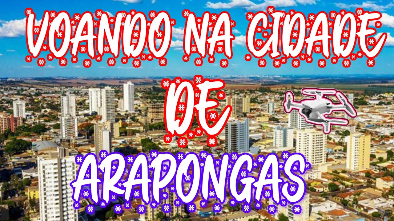 Sobrevoando na Cidade de Arapongas Paraná 😃🇧🇷
