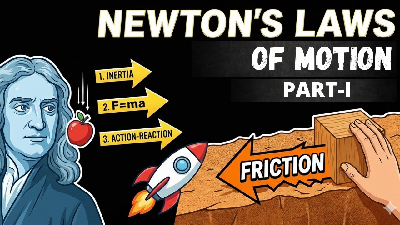 Laws of Motion (Part-I) #lawsofmotion #neet #education #physics #ytviralvideo