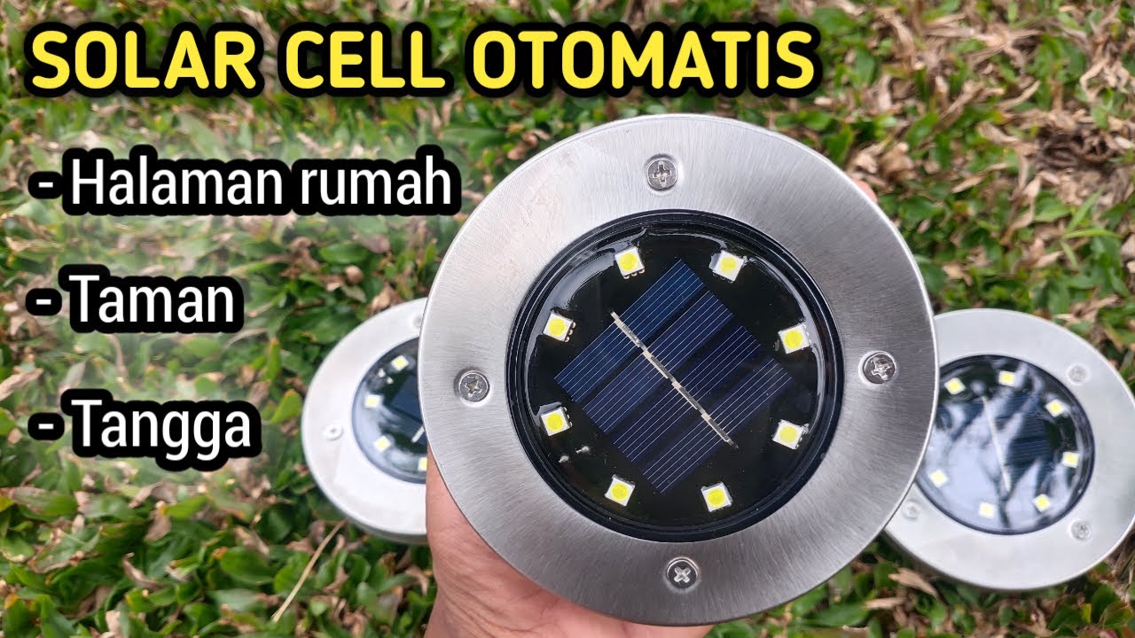 LAMPU TAMAN TENAGA SURYA DI LENGKAPI SENSOR OTOMATIS TANPA LISTRIK DAN ANTI AIR