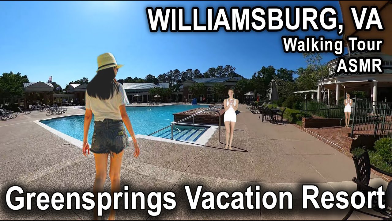 Greensprings Resort Walk Tour in Williamsburg, Virginia