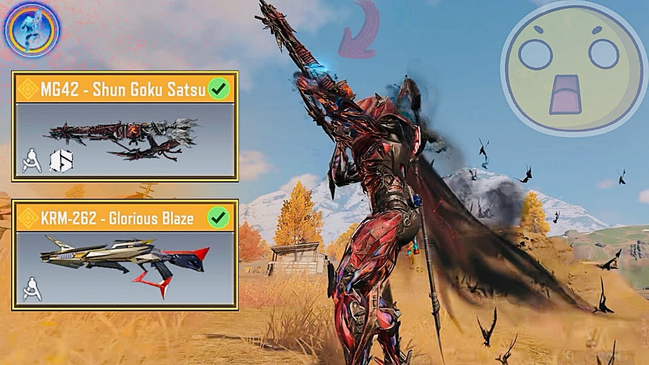 NEW LEGENDARY MG42 SHUN GOKU SATSU AND DARK SHEPHERD PHANTOM KRM GLORIOUS BLAZE 25 KILLS GAMEPLAY