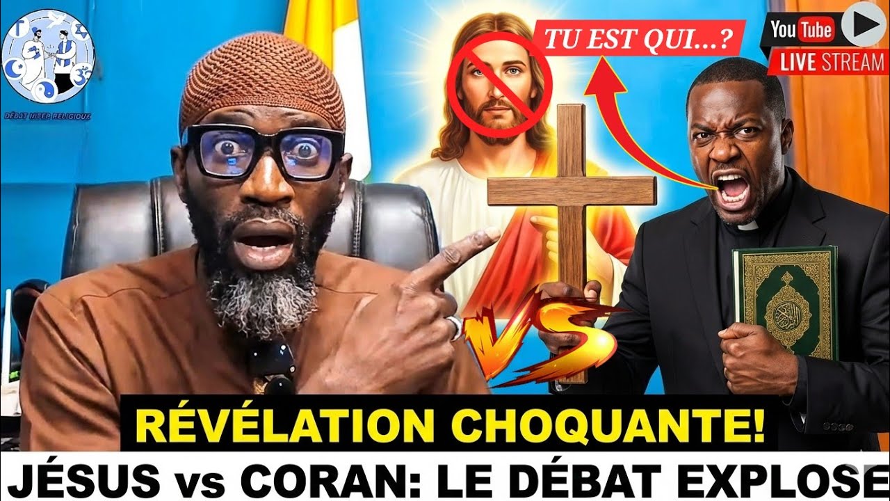 🔴 ILS N’ONT PAS PU RÉPONDRE 😳 OUSTAZ DIANÉ VS  UN PASTEUR – Avec LES PREUVES DE LA BIBLE...💢
