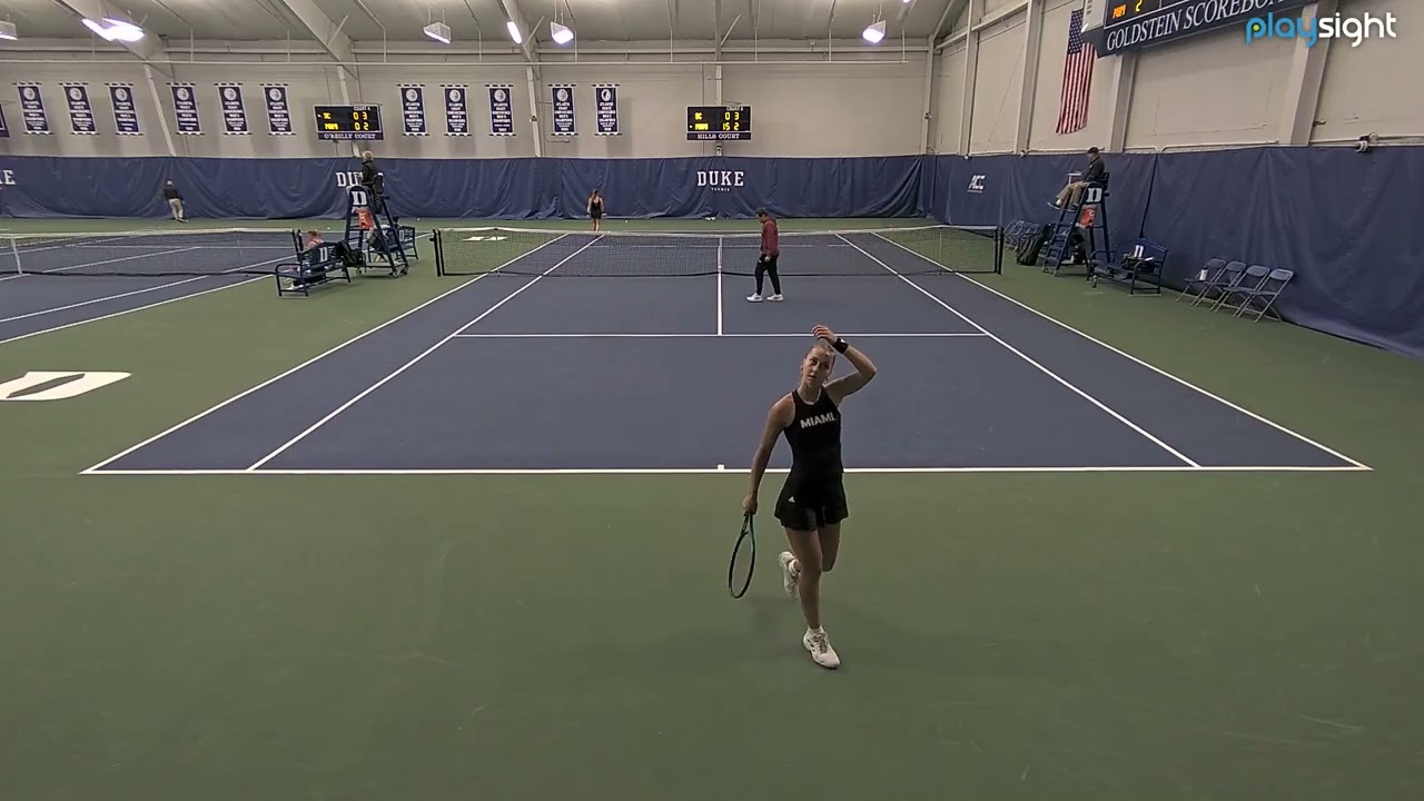 Women's singles 2 -  MIAMI v SOUTH CAROLINA -  23 1 26