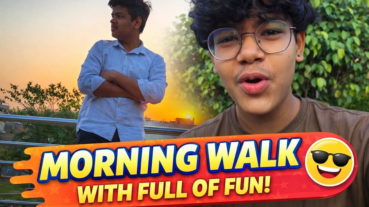 Aaj toh subha ghumke mzaa aa gaya😎