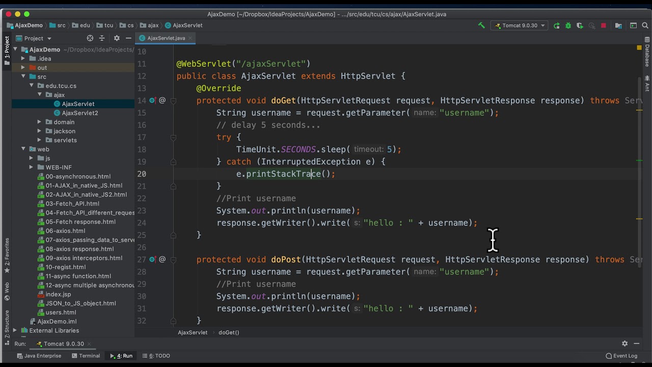 5 AJAX using Native XMLHttpRequest (XHR)