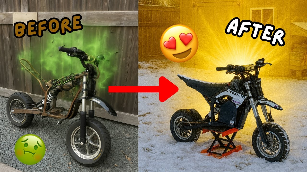 From Crashed to Clean! (full razor rebuild)