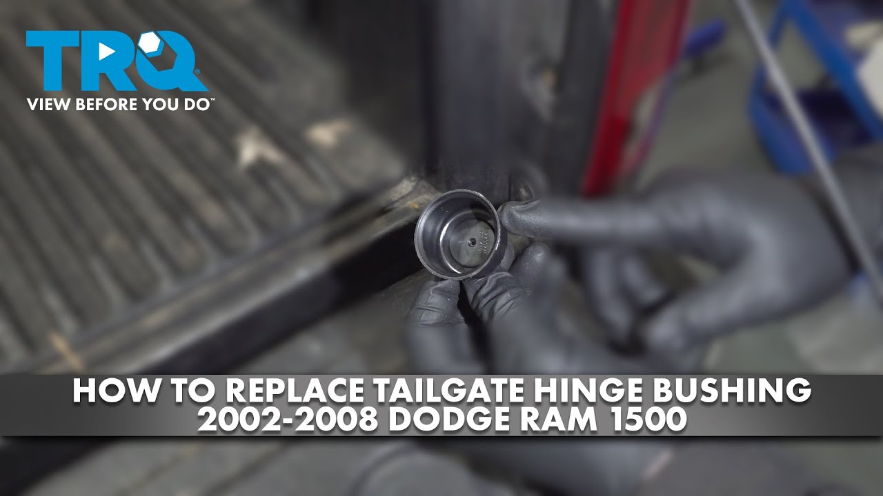 How to Replace Tailgate Hinge Bushing 2002-2008 Dodge Ram 1500
