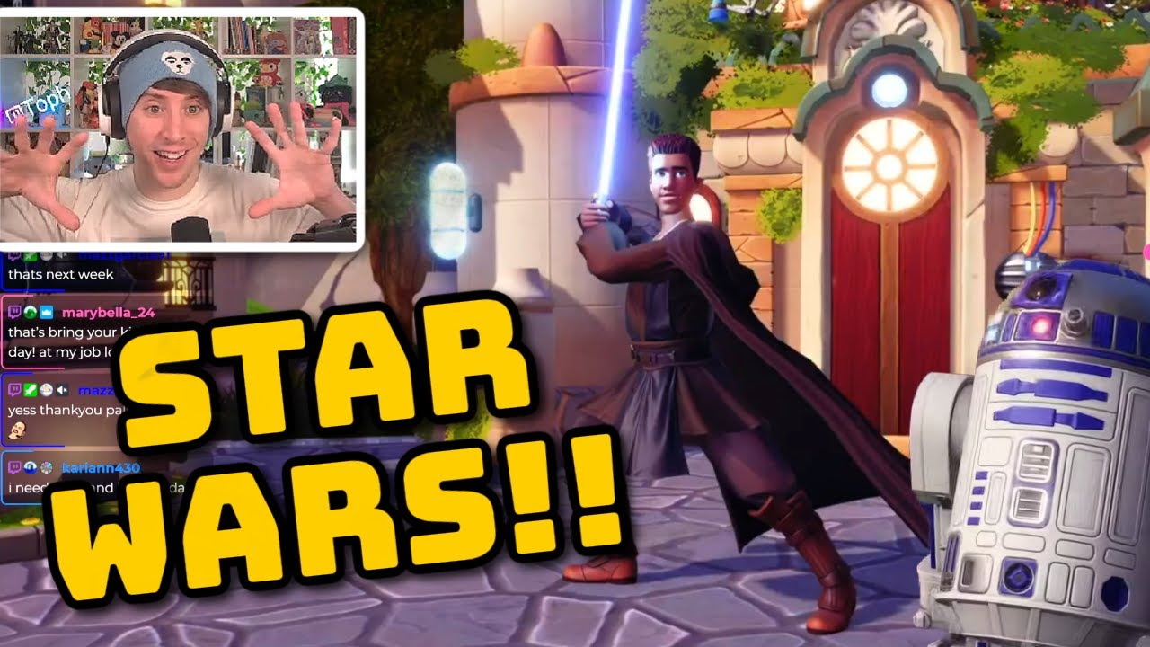 STAR WARS COMING TO THE VALLEY!! | Disney Dreamlight Valley Reaction