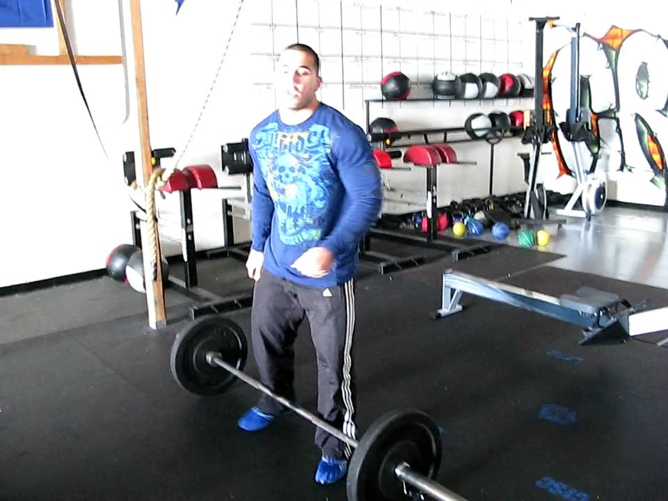 Tips on the Thruster CrossFit with Jason Khalipa