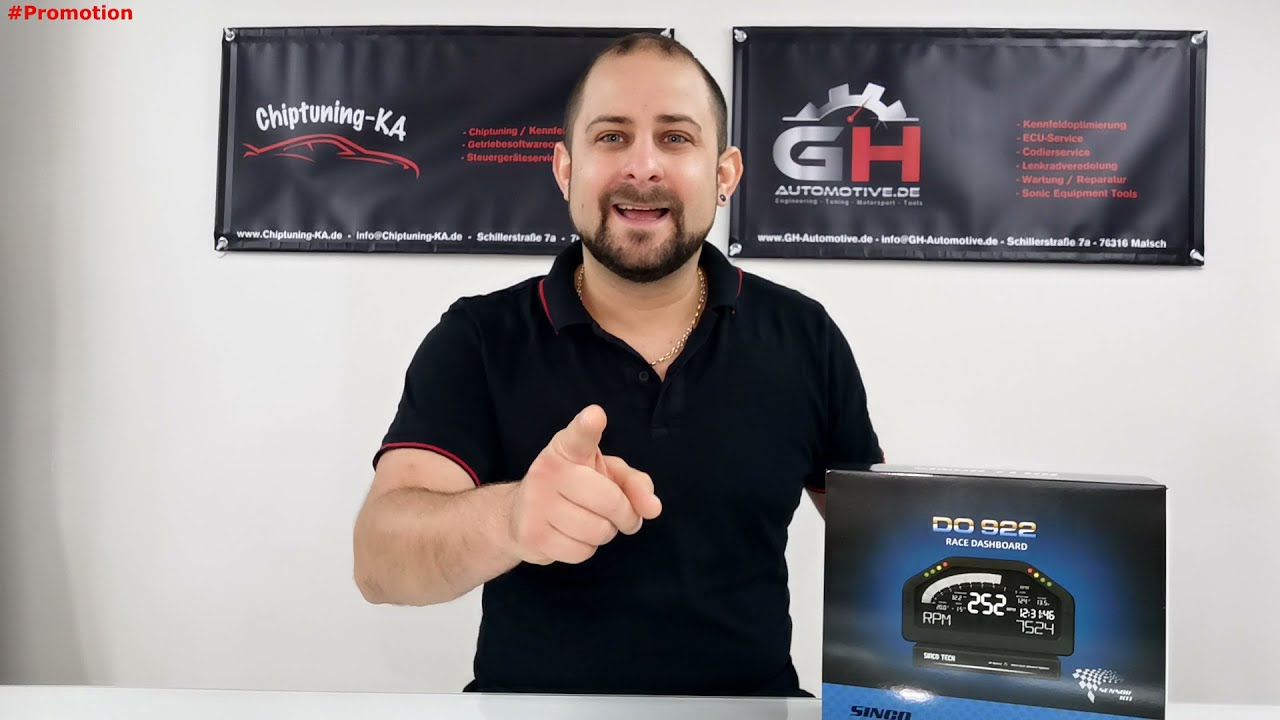 Unboxing SINCO TECH Race Dashboard DO922 English