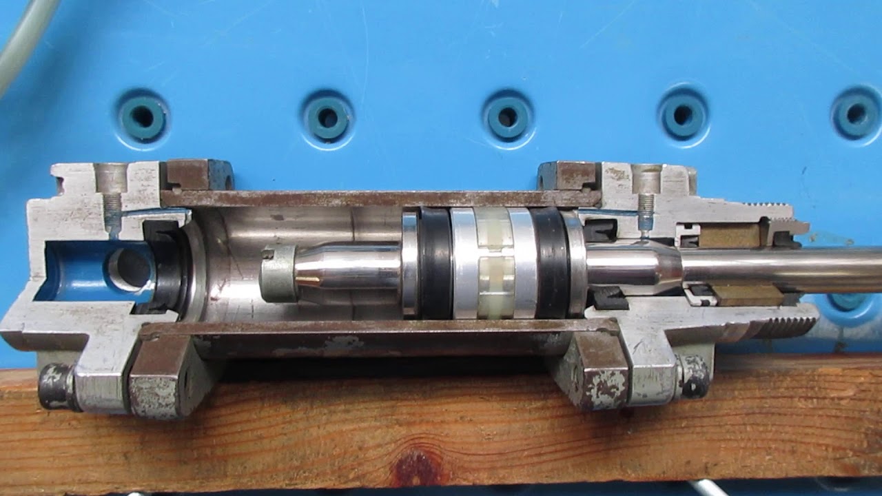 TS Shr pneumatik Aufbau eines Pneumatikzylinder