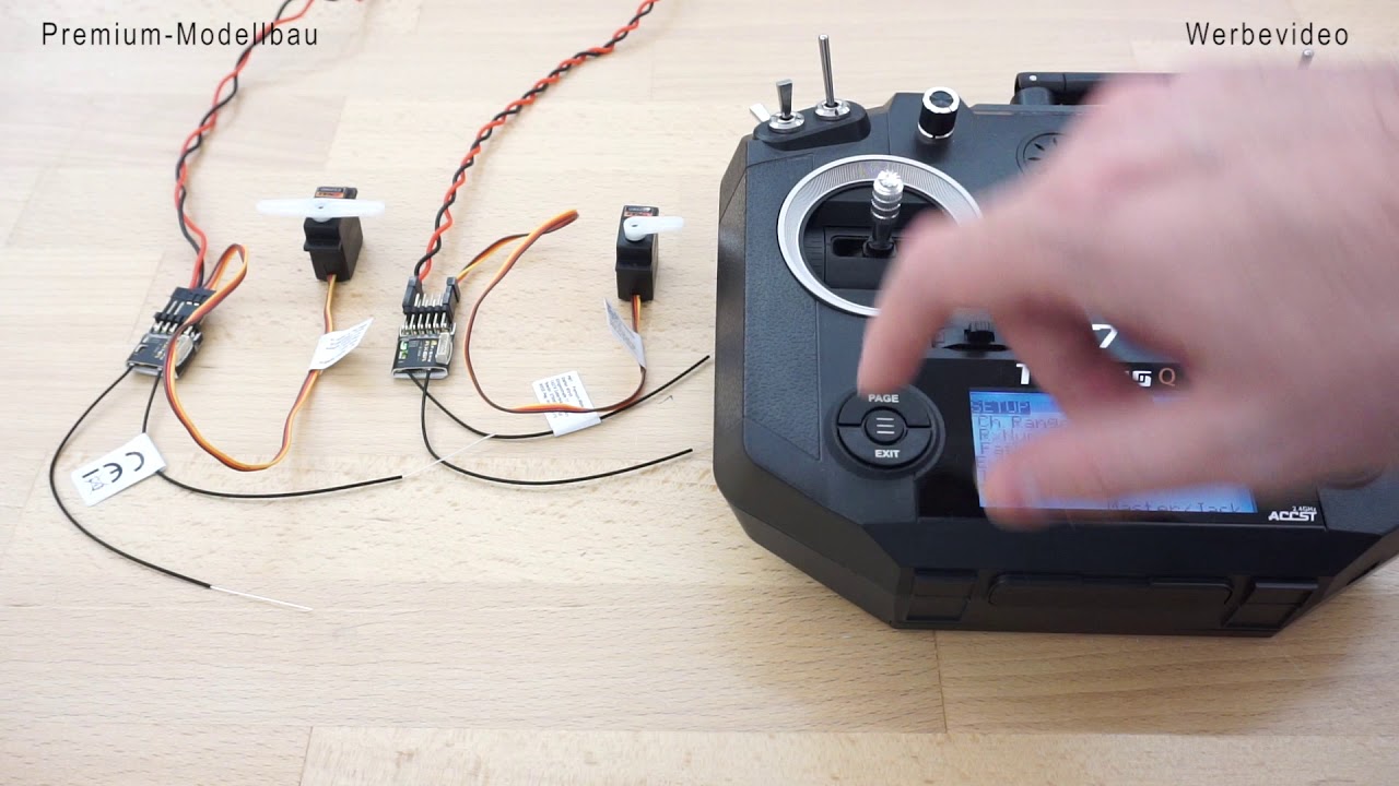 FrSky How To  -  1.8  Wie kann man mehrere Empfänger gleichzeitig binden ? (DEUTSCH)