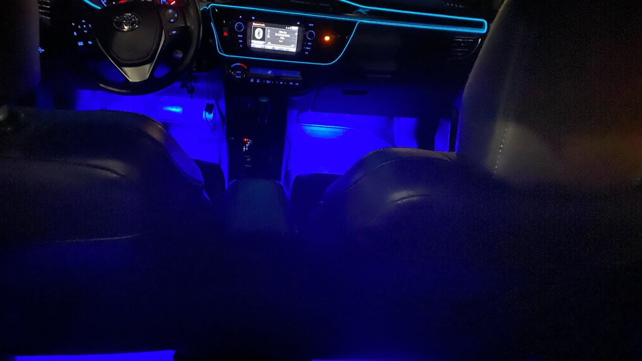 Led lights on a 2015 Toyota Corolla s