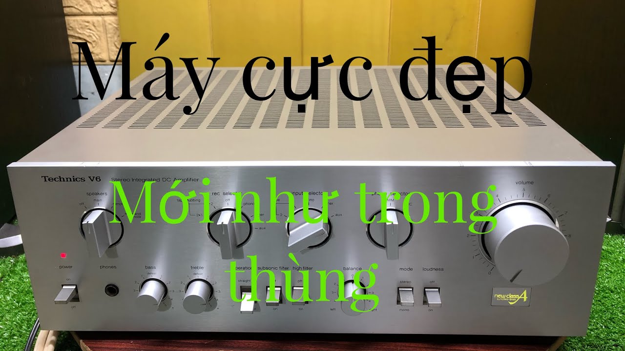 Technics su V6 cực đẹp, gi&aacute; hợp l&yacute;☎️👉0989071704(17/4/2022)