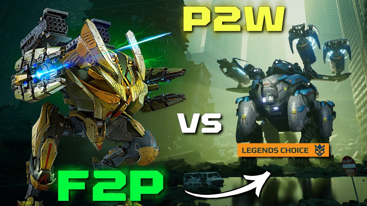 What Happens If You Run REAL F2p In Champion League Now... F2p vs P2W Meta | War Robots